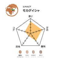 モカ　ゲイシャ（焙煎豆100g）