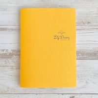 24Diary  サニーイエロー（１冊３ヶ月・日付フリー）「毎日に、光を。」