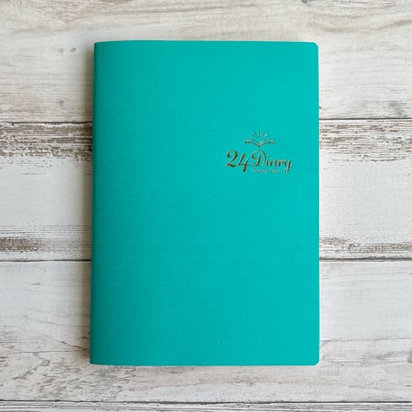 24Diary「ジェードグリーン」（１冊３ヶ月・日付曜日フリー）