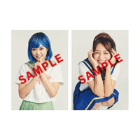 『熱血硬派くにおくん』キャストブロマイド2L版（みさこ／前田亜美 & きょうこ／傳谷英里香）A