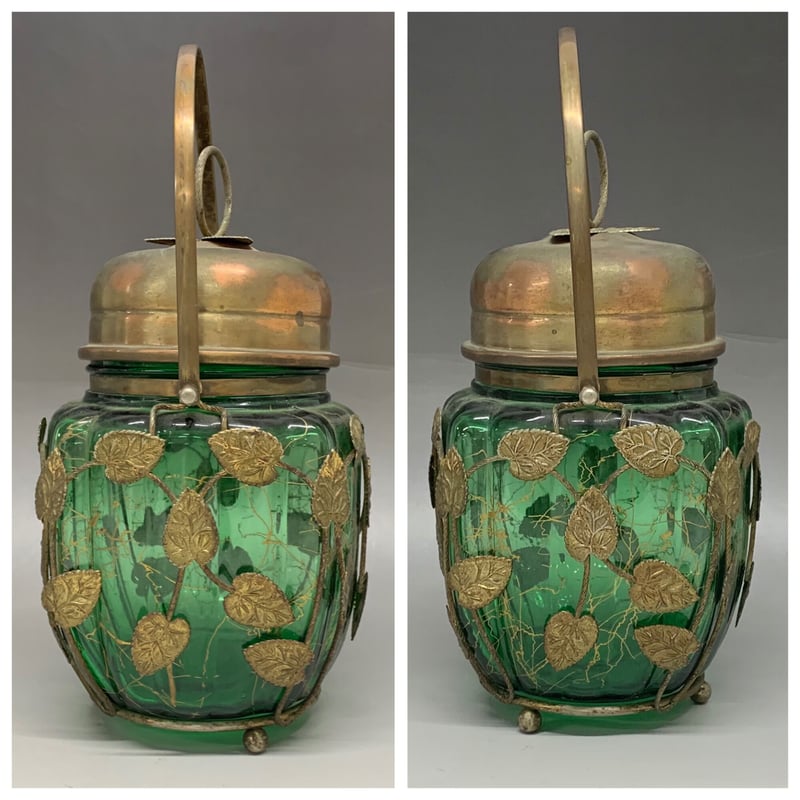 〇Fc左1015 ビンテージ キャンディポット グリーン 〇Fc左1015 ビンテージ キャンディポット グリーン