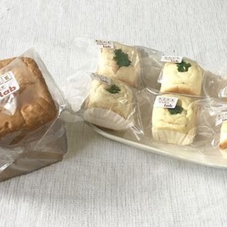 温め不要の米粉惣菜パン(豆乳マヨコーン)6個と米粉一斤食パン「大きいライスキューブパン」のセット