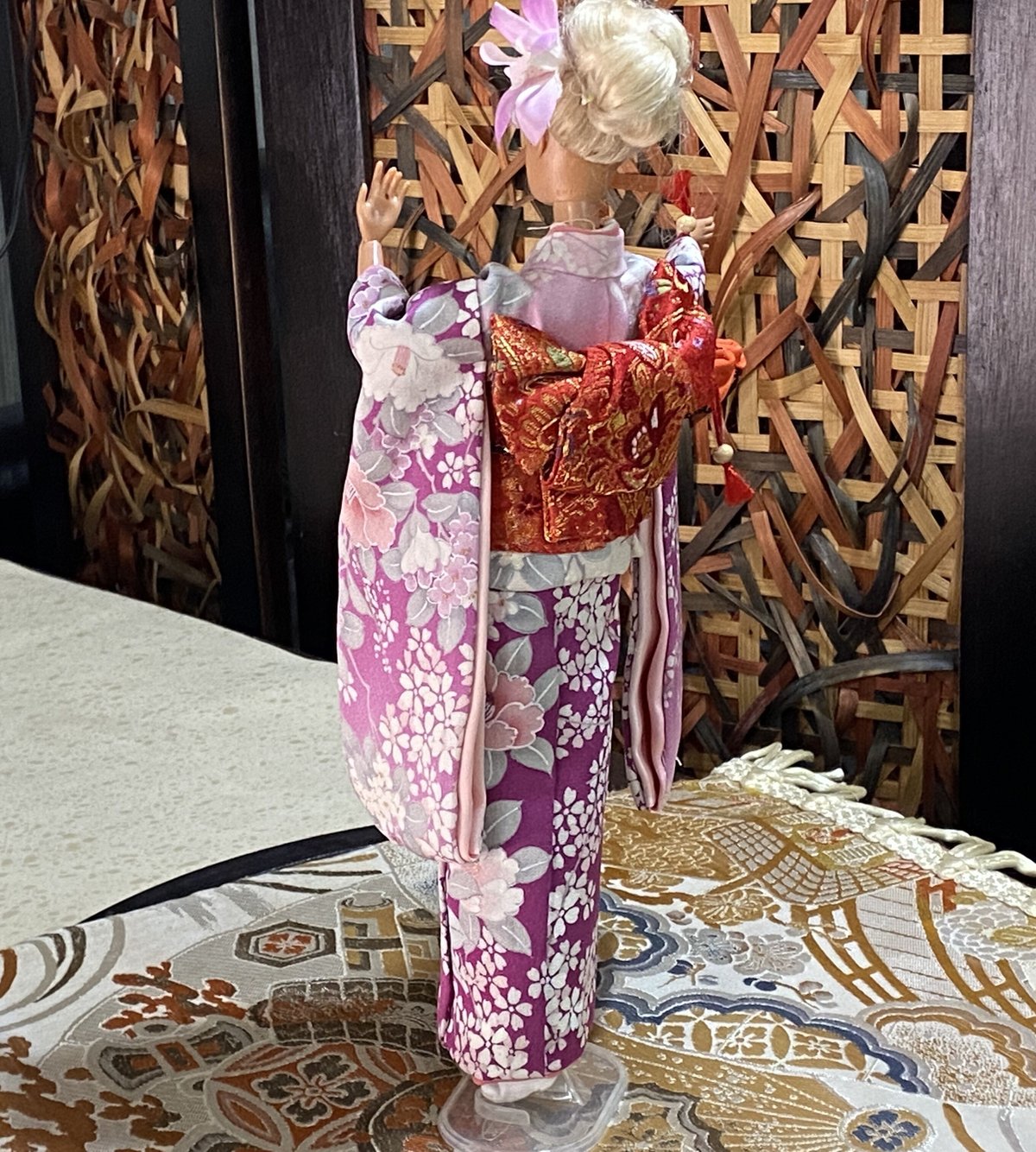 Kimono Barbie Doll✤きものバービー人形（桜ぼたん） | KimonoR60✤