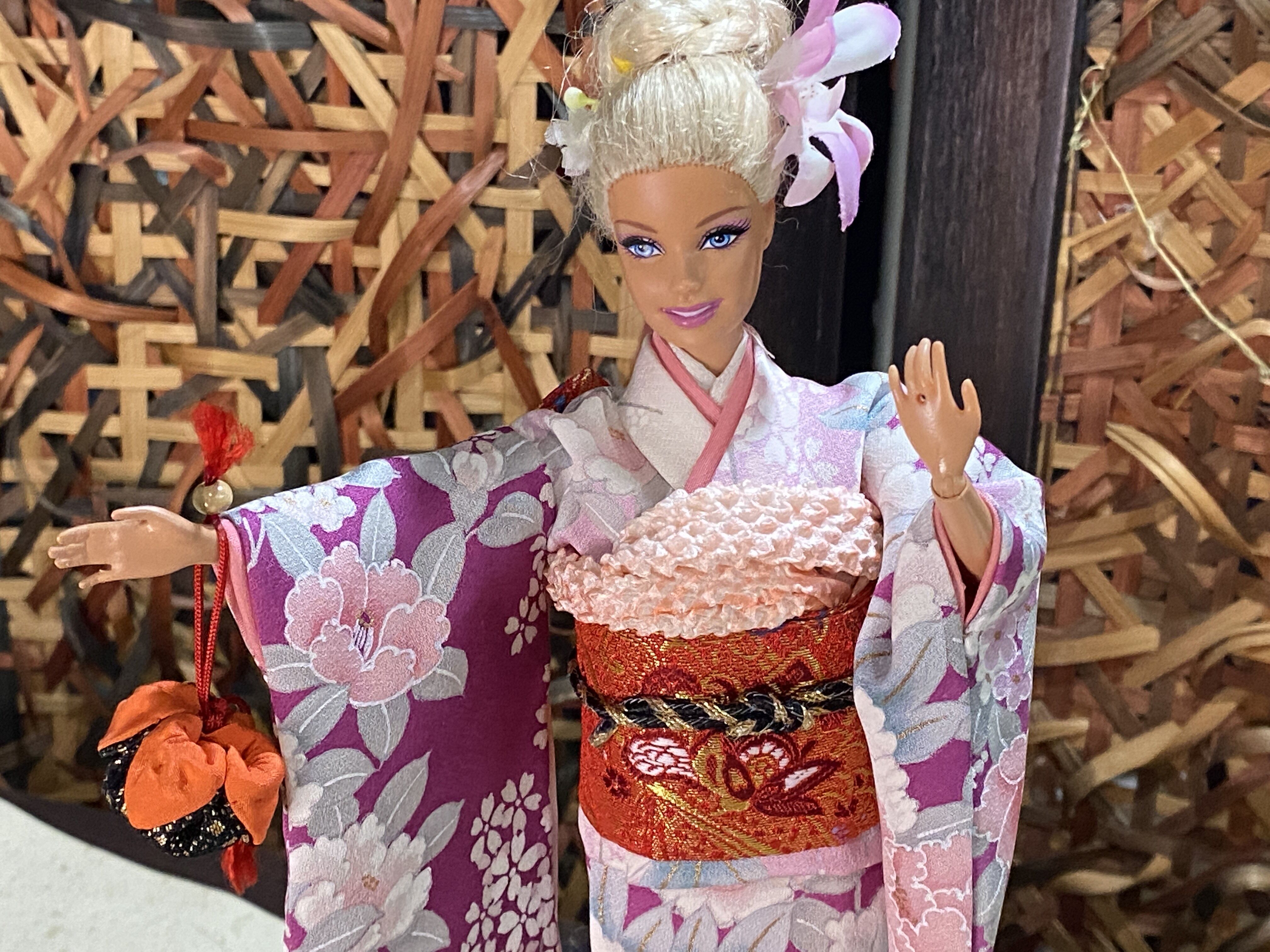 Kimono Barbie Doll✤きものバービー人形（桜ぼたん） | KimonoR60✤
