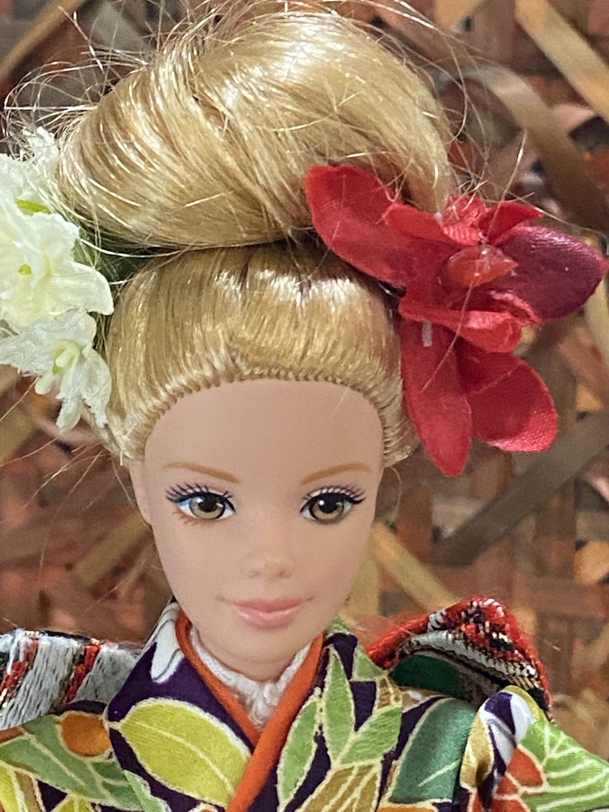 Kimono Barbie Doll✤きものバービー人形（菊らんまん） | KimonoR60