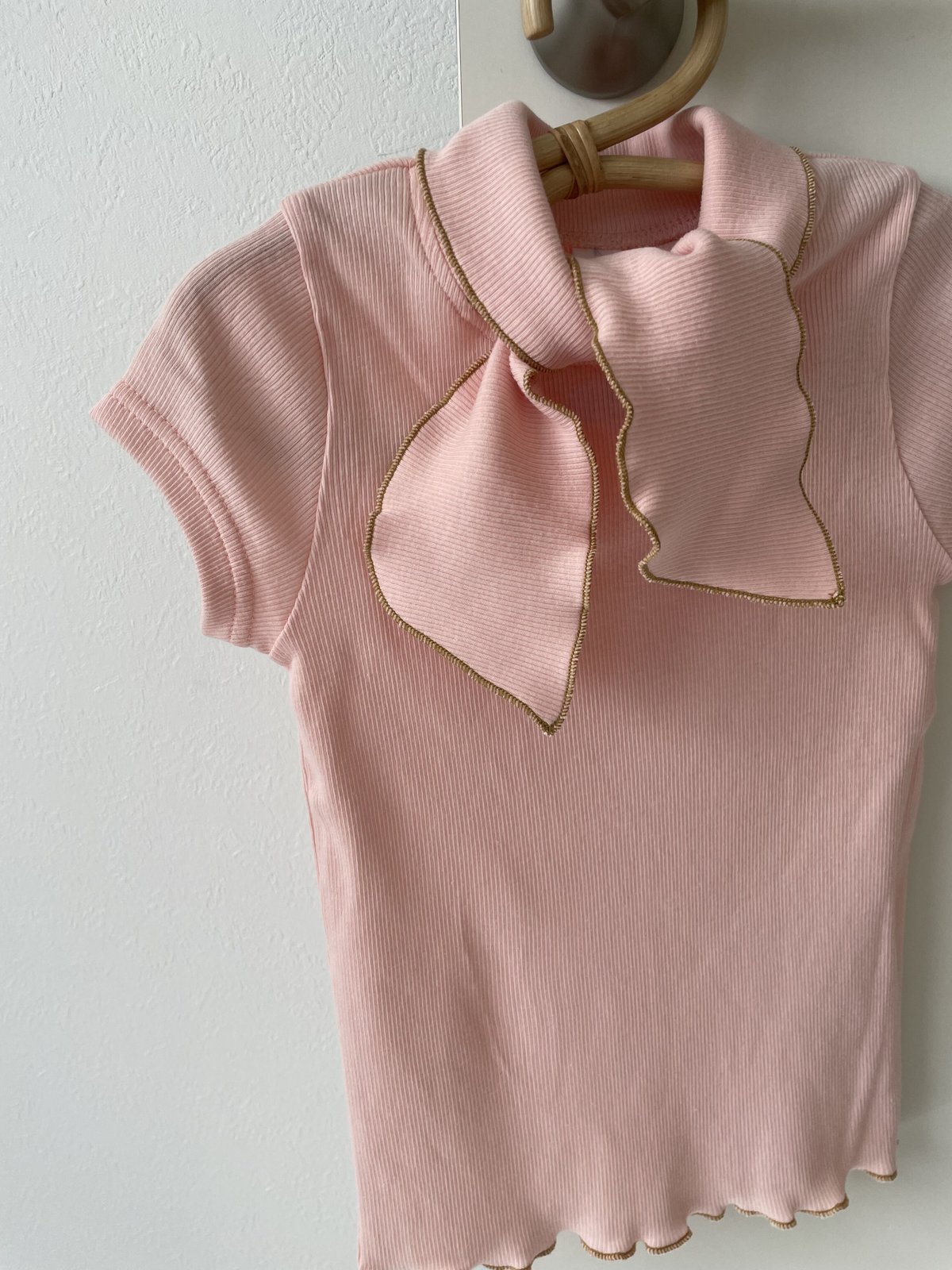 bowtie tee : pink | matph