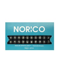 【NORICO】イヤーセラピージュエリーシート　ブラックダイヤモンドSS16