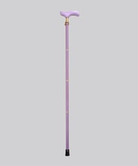 Carry-05【ライトパープル】折りたたみ杖(コンパクトステッキ) 長さ85cm カット可(無償対応)