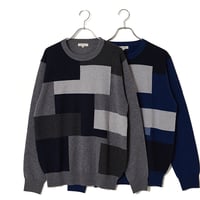 カシミヤ100％メンズクルーネック「ALPHA」アルファー