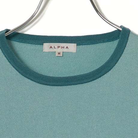 シルクカシミヤ　レディース　クルーネック　「ALPHA」アルファー
