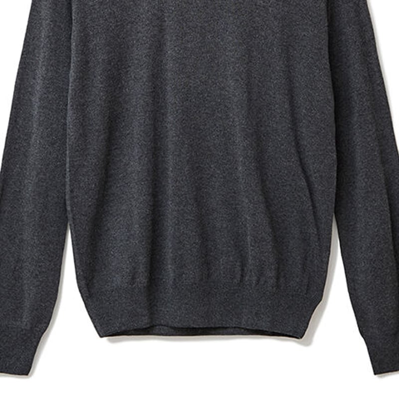 シルクカシミヤ メンズ クルーネック 「ALPHA」アルファー | ALPHA