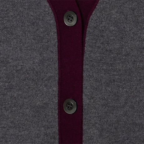 レディースカシミヤ100%　カーディガン　「ALPHA」アルファー