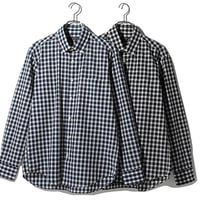 ギンガムチェック柄シャツ　「ALPHA」アルファー