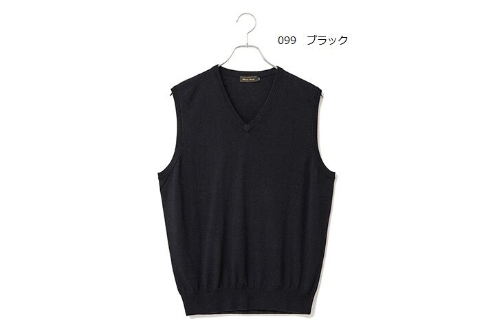 価格改定【新品・未使用】ALPHA カシミヤ Vネック ベスト L 赤 カシミヤVベスト M/Lサイズ 東洋紡糸のカシミヤ糸使用 日本製