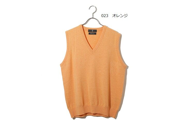 価格改定【新品・未使用】ALPHA カシミヤ Vネック ベスト L 赤 日本製 カシミヤ100% Vベスト 赤 Lサイズ | 大阪府泉大津市 | ふるさと