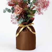 hana kin chaku（花器）｜  M size ｜ ストライプ