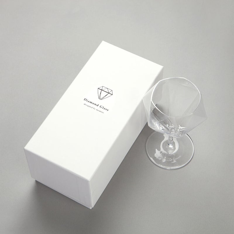 Diamond Glass｜ Long Stem ｜ Single GLA010C | me