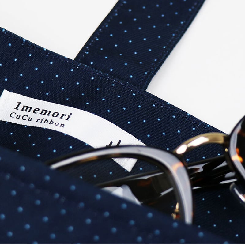 CuCu ribbon｜メガネケース｜Pin Dots | memori store