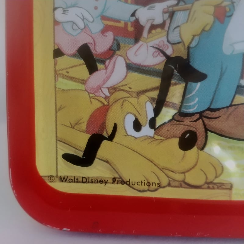 Vintage ディズニーランチボックス1970年代当時品 ディズニー