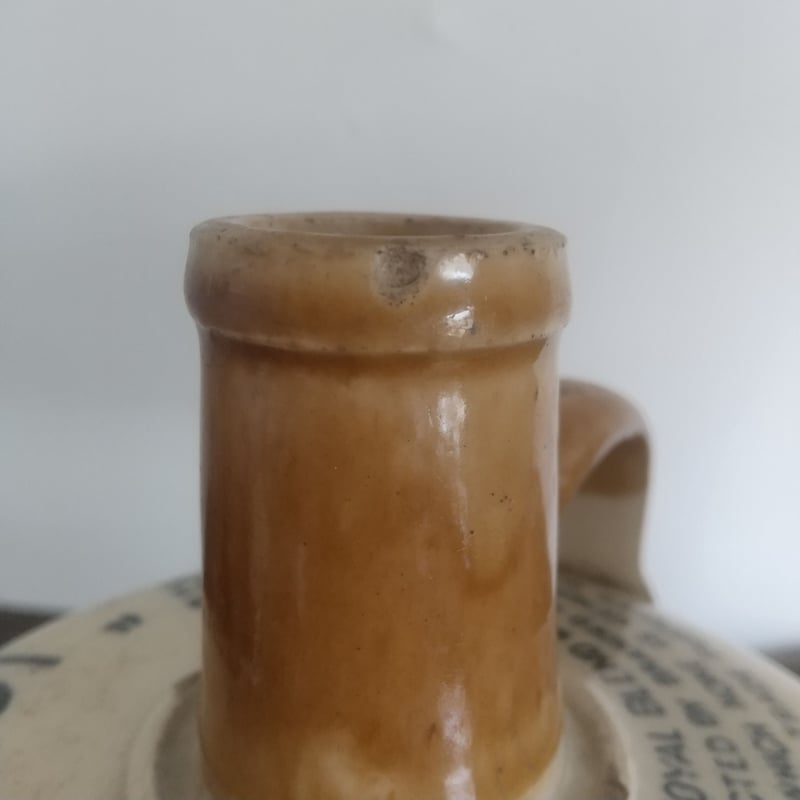 英国 アンティーク 陶器ウイスキーボトル | Portobello 2nd