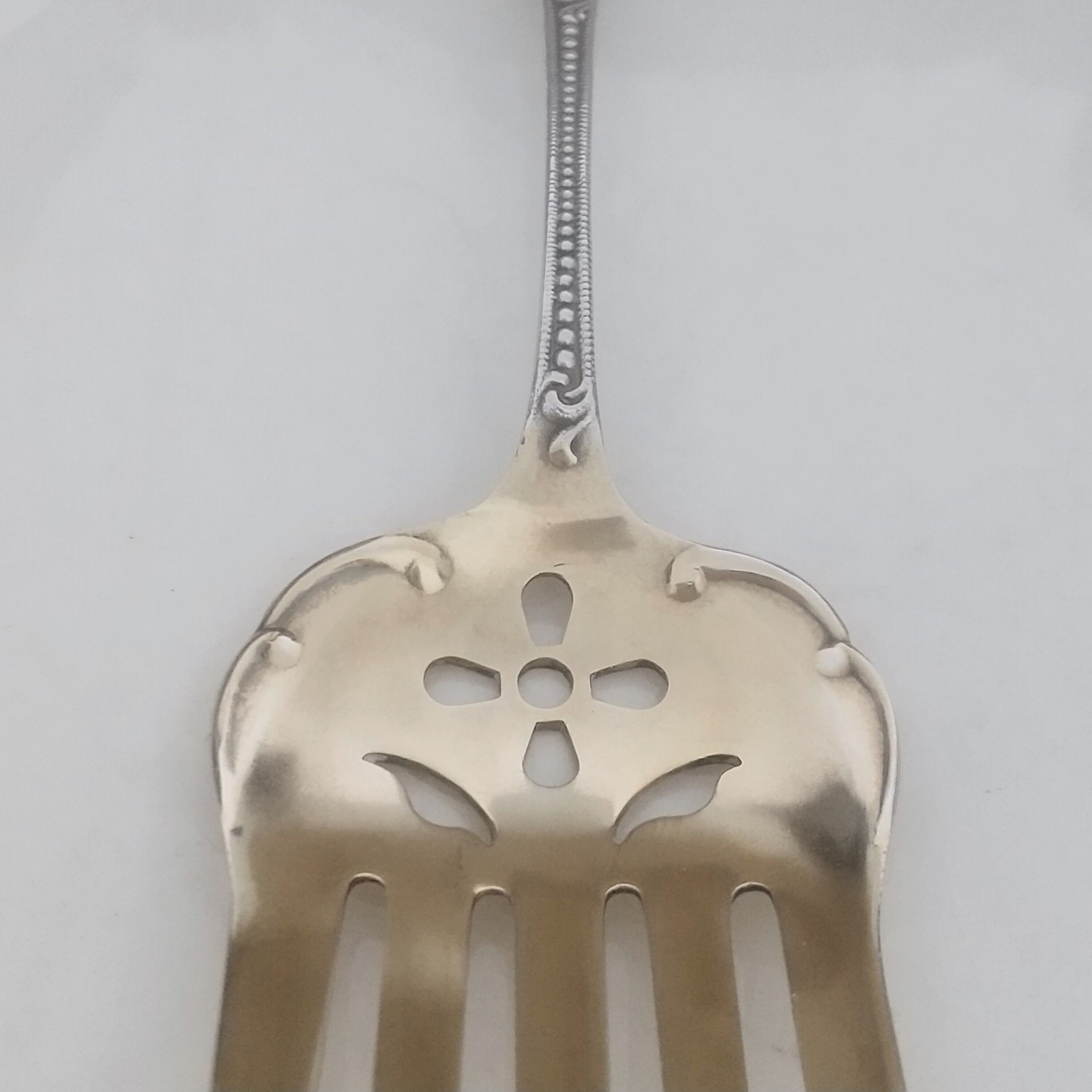 米国 Towle Silversmiths スターリングシルバー サービングフォーク |