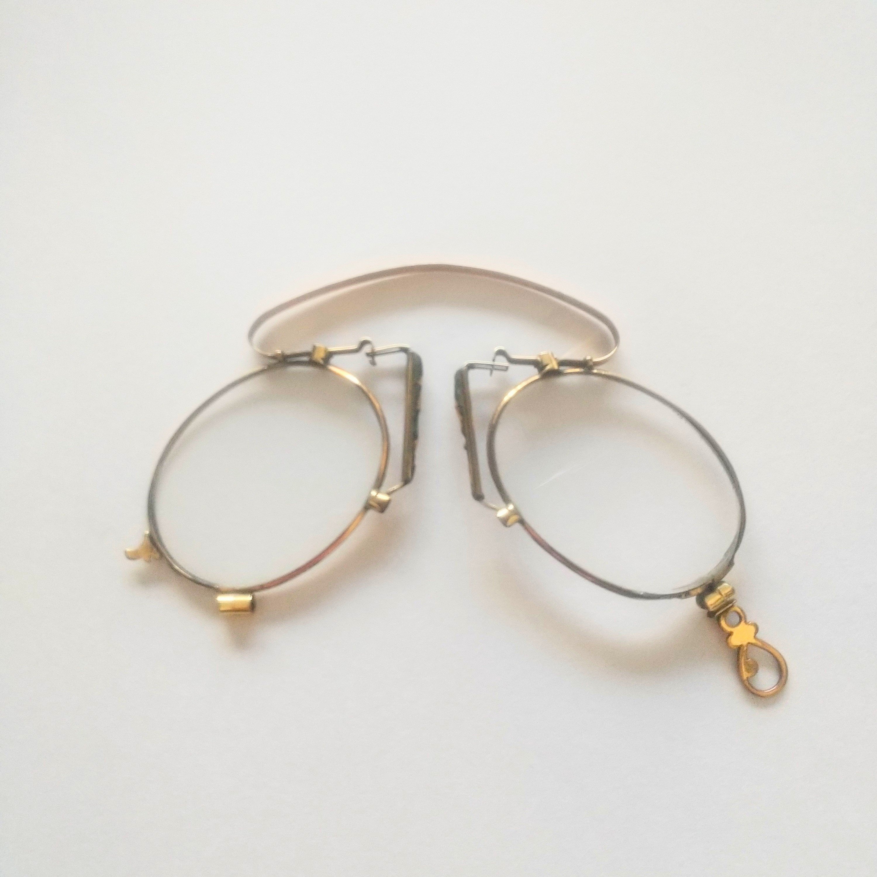 Cブリッジ型　古いフィンチ眼鏡 original