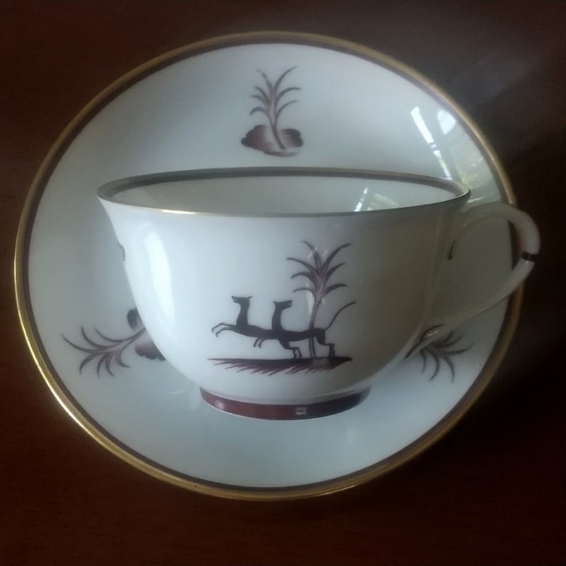 北欧スウェーデン LID KOPING “ Diana ” デミタスカップソーサー
