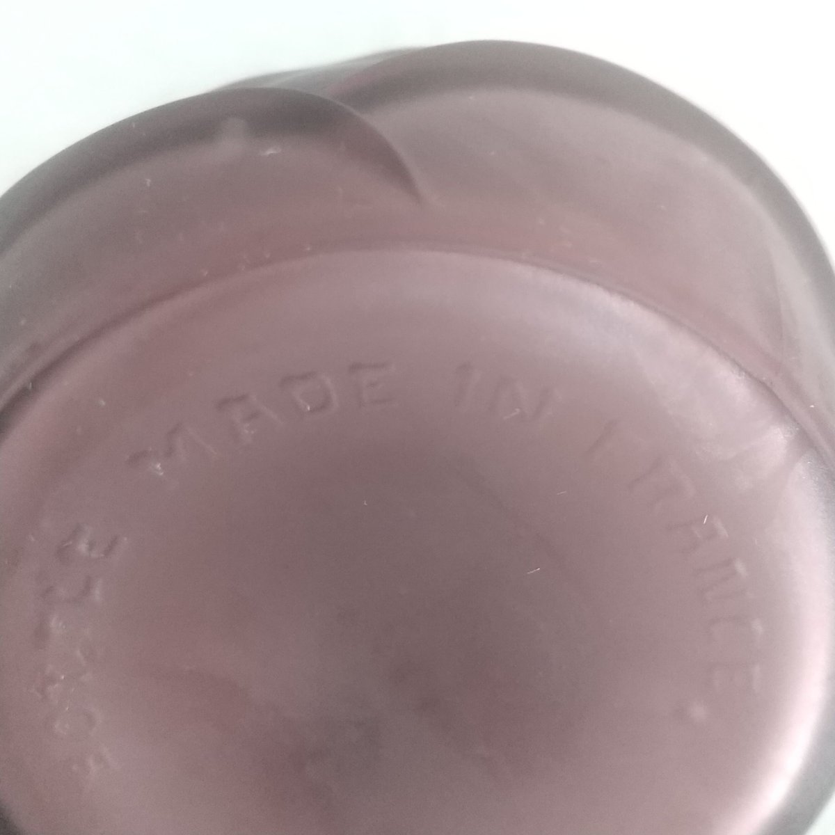 フランス 香水瓶 パフュームボトル 蝶とバラ ワインレッド