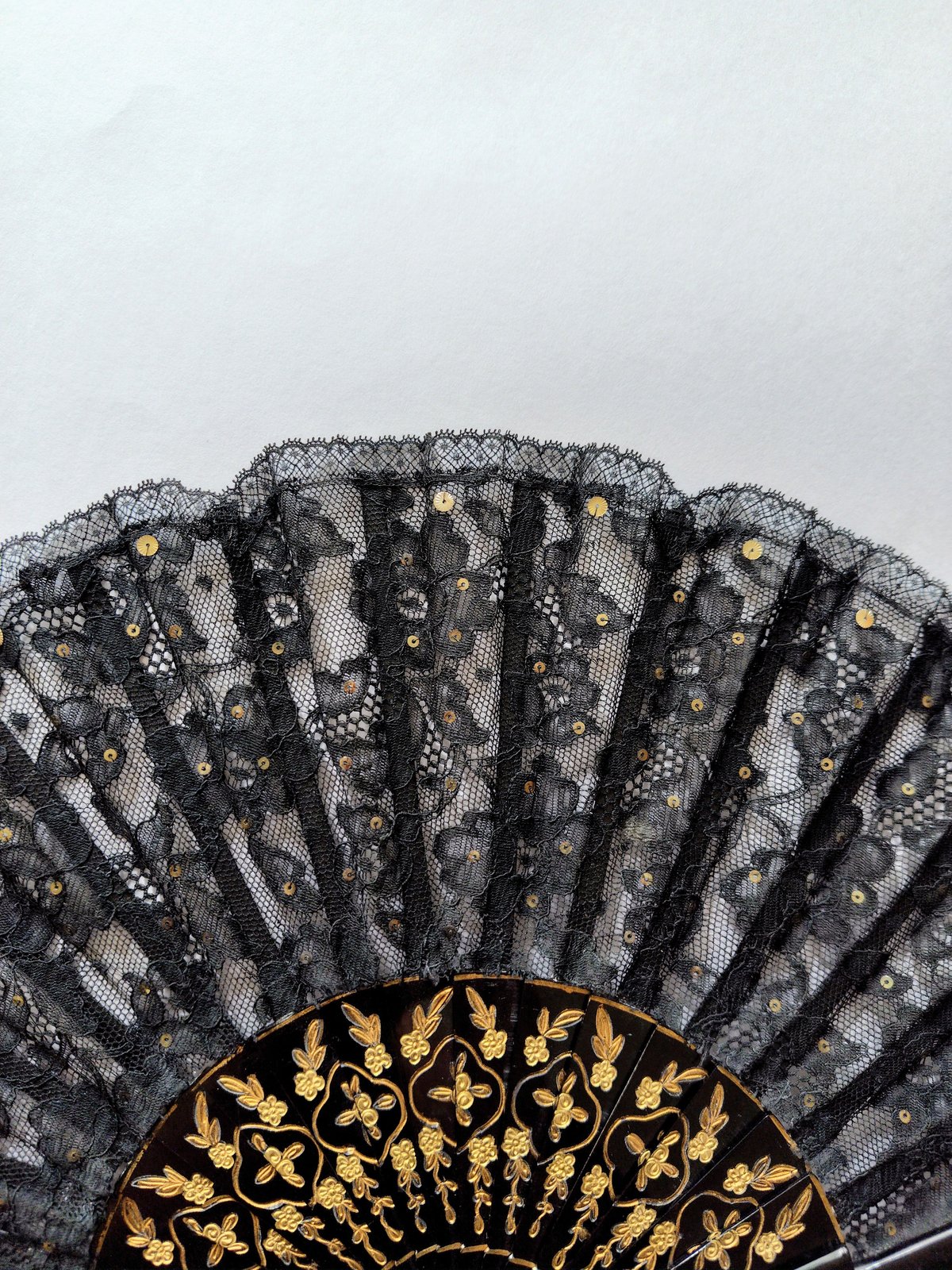 France Antique Race Fan 19世紀後半 フランス アンティーク扇子 アン