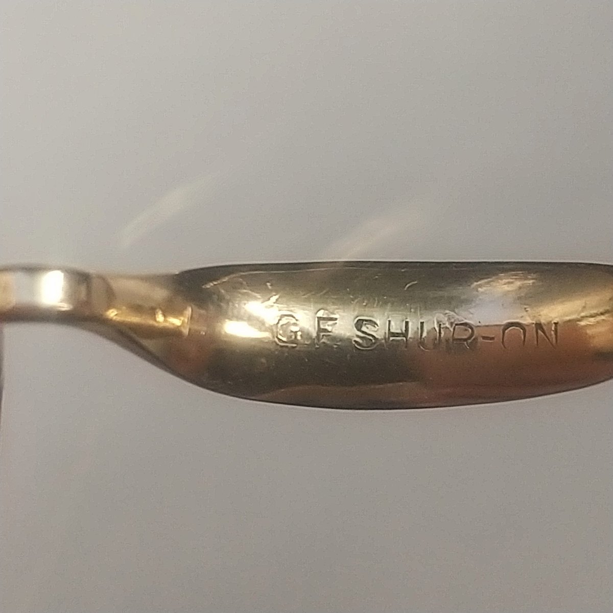 米国 SHURON WINDSER Glasses ラウンドリム ダブルブリッジ Side-m