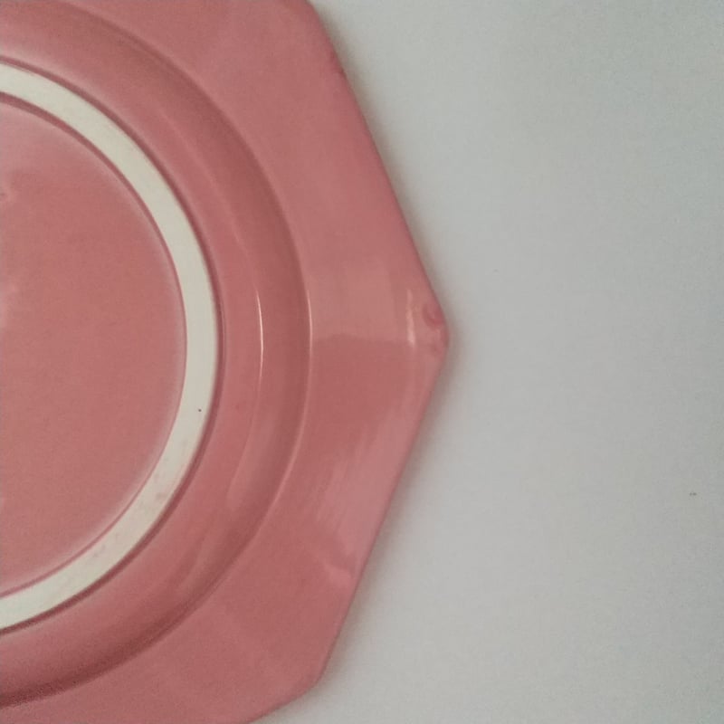 フランス Pichon オクトゴナル プレート ピンク | Portobello 2nd