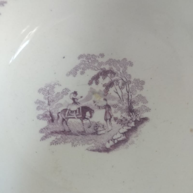 アンティーク カフェオレボウル 19世紀　マーストリヒト窯 fit=scale-down,w=1200