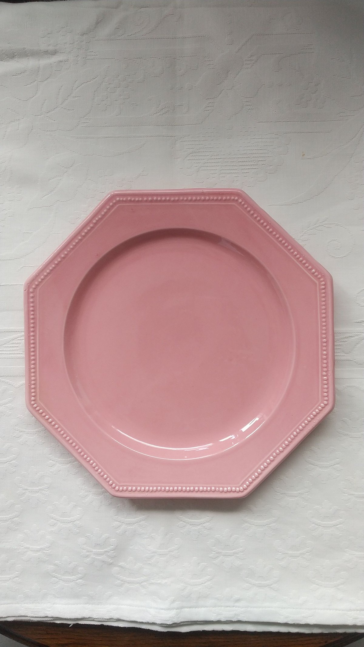 値下げPichon オクトゴナルフランスヴィンテージ2枚八角形ホワイトプレート オクトゴナル | STORES