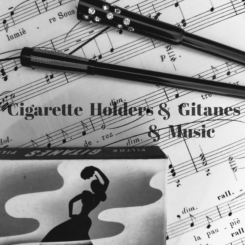 フランス アンティーク シガレットホルダー ショートタイプ B