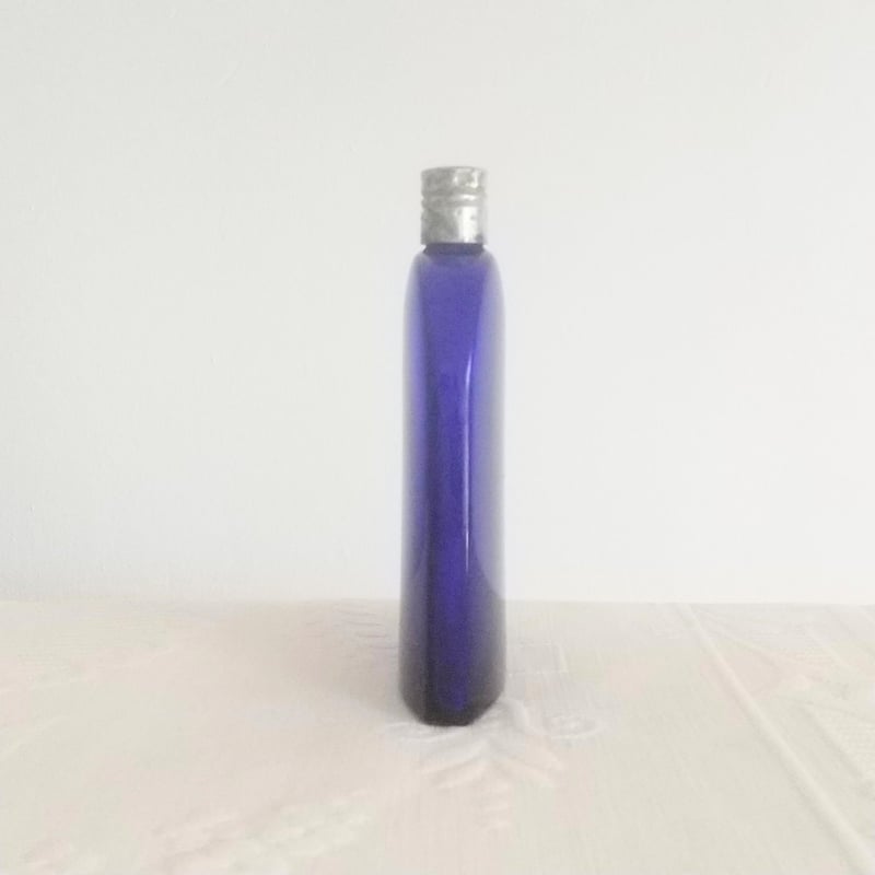 フランスアンティーク　パフュームボトル　BOURJOIS Vintage Blue Art Deco Bourjois Perfume Bottle&Small Unopened