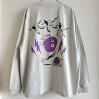 “鶴亀林檎” LONG SLEEVE TEE  / フロストグレー