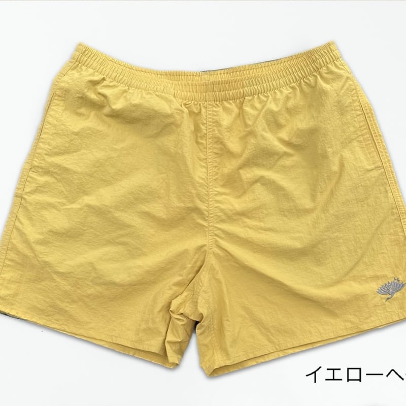 ナイロンショーツ / 菊鶴紋刺繍入り | BBA skate club STORE