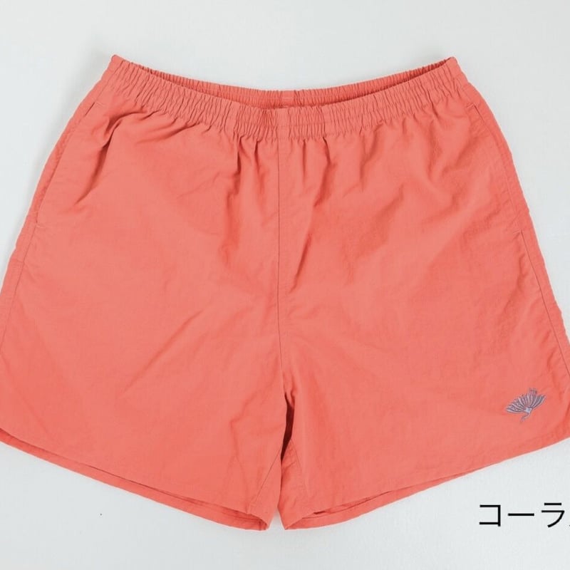 ナイロンショーツ / 菊鶴紋刺繍入り | BBA skate club STORE