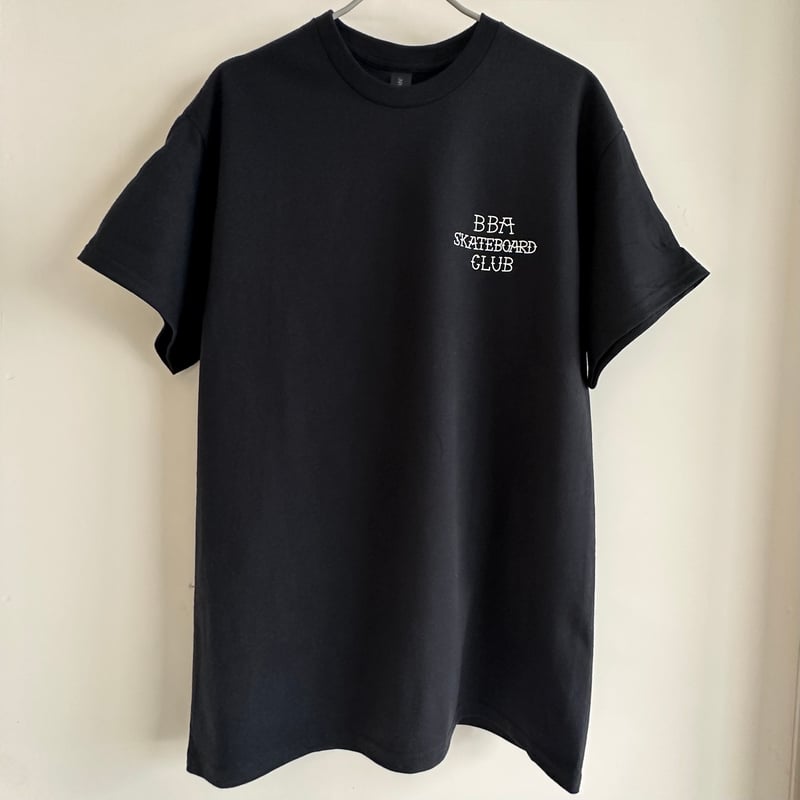 飛び鶴まる” TEE / ブラック | BBA skate club STORE