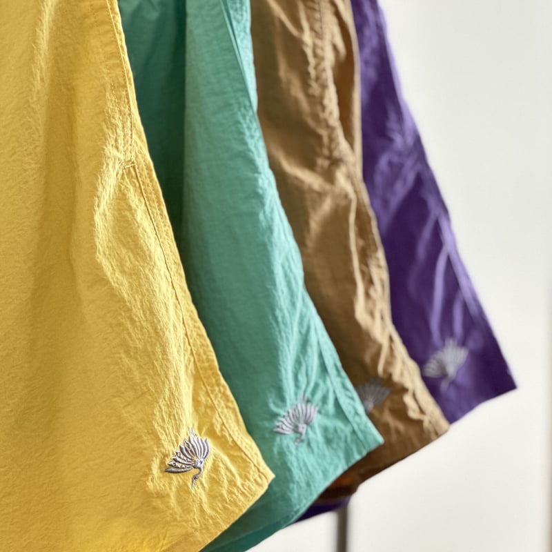 DESCENDANT 刺繍 ナイロンショーツ DESCENDANT 刺繍 ナイロンショーツ
