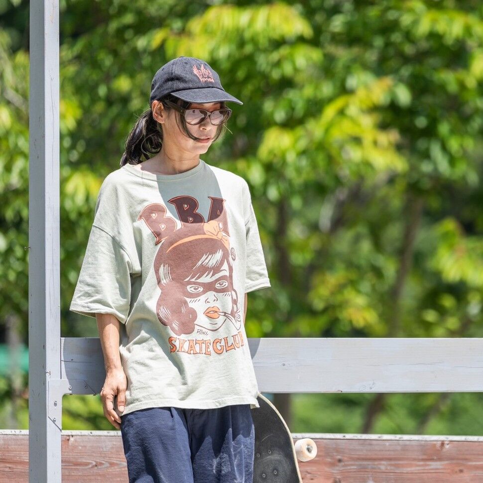 bbaハンドサイン”刺繍 / デニムキャップ | BBA skate club STORE