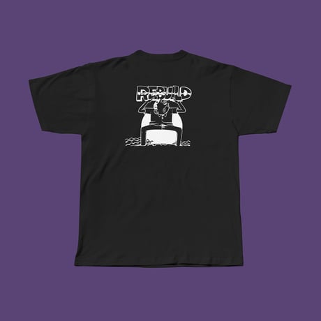 GL | T-shirt -Black × White-