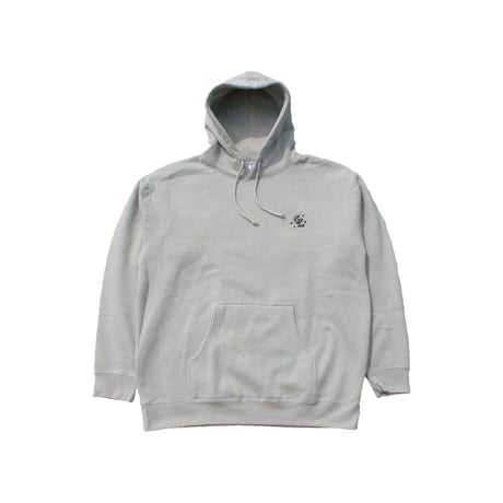 GL | Hooded Pullover Sweatshirt -Smoke × Black-
