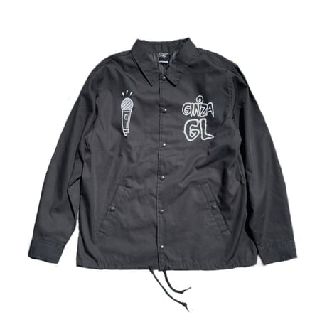 GL | Tokyo Ginza Coach Jacket  - Black × White -