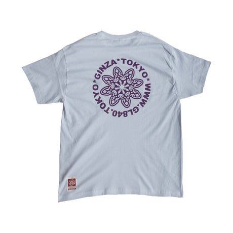 GL × TOKYO HEMP CONNECTION  |  GL × TOKYO HEMP CONNECTION Tee - White × Purple -