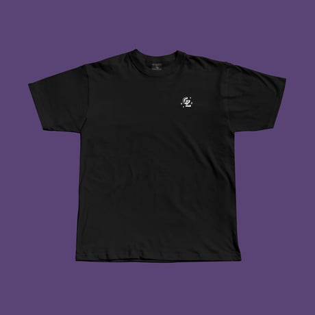 GL | T-shirt -Black × White-