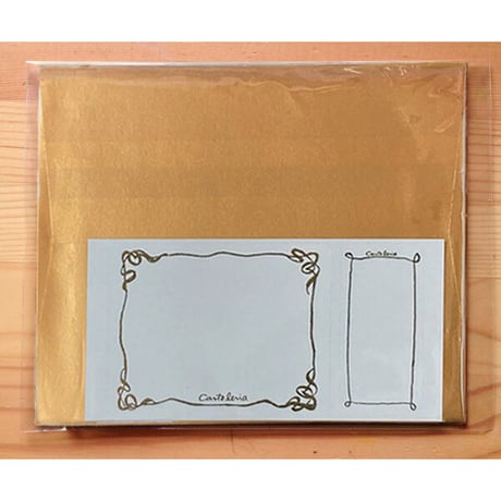 グリーティングスカード（胡蝶蘭／白）