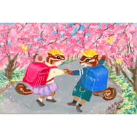 桜のトンネル（ムジ）