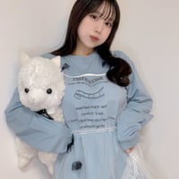 ロンＴ【light Blue】(サイン入りルックブック付き)
