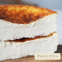 【受注生産】《1ホール12㎝》”生”バスクチーズケーキ　プレーン